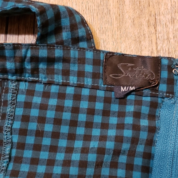 Sitka checked/plaid cotton sundress - Picture 6 of 7